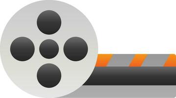 Movie Reel Vector Icon Design