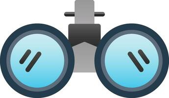 Binoculars Vector Icon Design