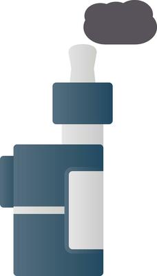 Electronic Cigarette Vector Icon Design