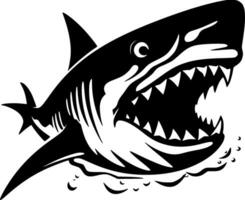 Shark - High Quality Vector Logo - Vector illustration ideal for T-shirt graphic