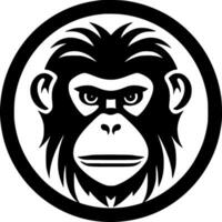 Monkey - High Quality Vector Logo - Vector illustration ideal for T-shirt graphic