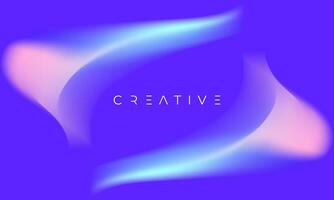 Modern Fluid Abstract Background with Blue and Purple Color Gradient Mesh Color For Your Sale Banner Marketing, Poster, Cover, Page and More. Vector Eps 10