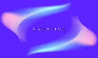 Modern Fluid Abstract Background with Blue and Purple Color Gradient Mesh Color For Your Sale Banner Marketing, Poster, Cover, Page and More. Vector Eps 10