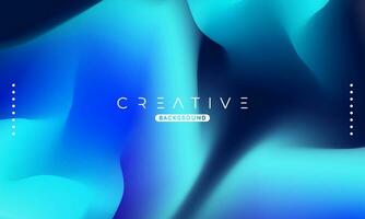 Abstract liquid gradient Background. Fluid color mix. Blue vivid Color blend. Modern Design Template For Your ads, Banner, Poster, Cover, Web, Brochure, and flyer. Vector Eps 10