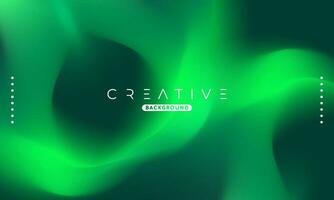 Abstract liquid gradient Background. Fluid color mix. Green vivid Color blend. Modern Design Template For Your ads, Banner, Poster, Cover, Web, Brochure, and flyer. Vector Eps 10
