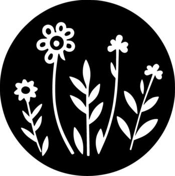 floral - alto calidad vector logo - vector ilustración ideal para camiseta gráfico