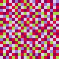 Colorful squares background. Abstract vector seamless pattern.