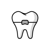 dental suspensórios ícone png