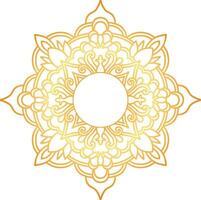 mandala ornamento diseño en vector