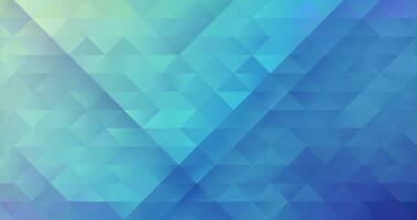 Abstract Blue Pattern of Geometric shapes. Colorful Gradient mosaic backdrop. Geometric triangular background. Vector illustration