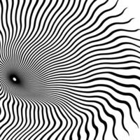 3D abstract monochrome background with line pattern, vector design, technology theme, dimensional line flow in perspective, big data, nanotechnology.