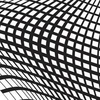 3D abstract monochrome background with line pattern, vector design, technology theme, dimensional line flow in perspective, big data, nanotechnology.