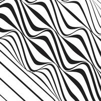 3D abstract monochrome background with line pattern, vector design, technology theme, dimensional line flow in perspective, big data, nanotechnology.