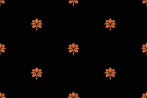 Amaryllis flower set vector art seamless pattern