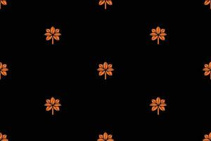 Amaryllis flower set vector art seamless pattern