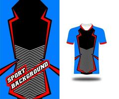 jersey kit blue esport gaming design vector