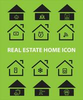 Set of thin line icons of homes and real estate. Outline symbol collection. Editable vector stroke. 256x256 Pixel Perfect scalable to 128px, 64px...