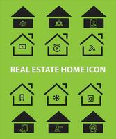 Set of thin line icons of homes and real estate. Outline symbol collection. Editable vector stroke. 256x256 Pixel Perfect scalable to 128px, 64px...