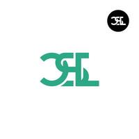 Letter CSL Monogram Logo Design vector