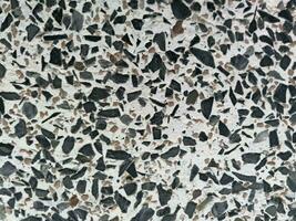 Patterned texture Terrazzo Floor, polished stone pattern background photo
