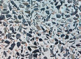 Patterned texture Terrazzo Floor, polished stone pattern background photo