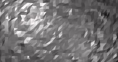 Abstract gray silver low poly triangular mesh background photo