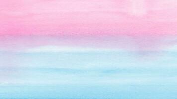 Bright blue and pink gradient Abstract design watercolor background vector