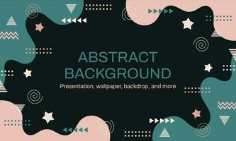 Abstract liquid background for presentation, wallpaper, backdrop and more vector