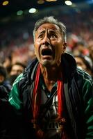 Sad Mexican soccer fans photo