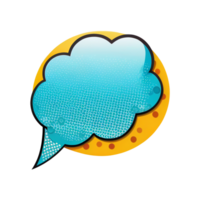 Speech Bubble clipart png AI Generative