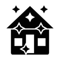 House Cleaning Vector Glyph Icon For Personal And Commercial Use.