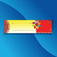 Colorfull Banner Template Vector