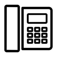 Telephone icon vector design illustration