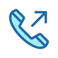 Telephone communication symbol icon vector design illustration