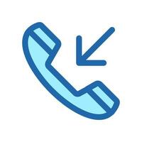 Telephone communication symbol icon vector design illustration