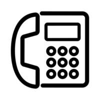 Telephone icon vector design illustration