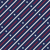 Stars and stripes United States patriotic seamless pattern designs vector