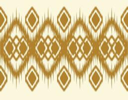 Ethnic ikat handicraft pattern abstract vector. vector