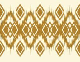 Ethnic ikat handicraft pattern abstract vector. vector