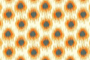 Ethnic ikat handicraft pattern abstract vector. vector