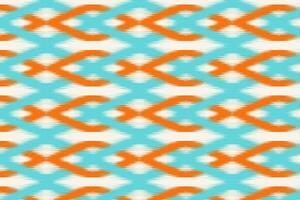 Ethnic ikat handicraft pattern abstract vector. vector