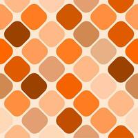 Abstract orange color seamless background with a diagonal pattern square. Halloween, fall, harvest, pumpkin, thanksgiving concepts. vector