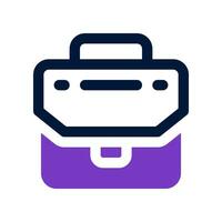 briefcase duo tone icon. vector icon for your website, mobile, presentation, and logo design.