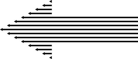 Arrow icon direction symbol next direction guide lines vector
