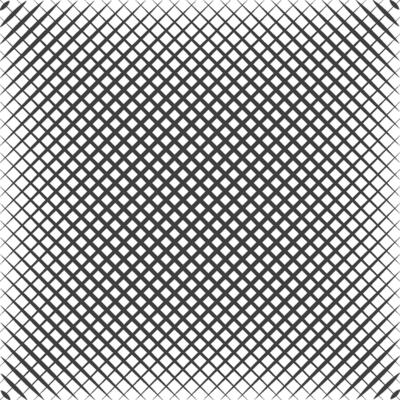 Black square with gray grid, diagonal stripes diagonal grid