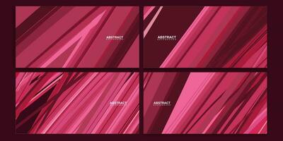 banner red, dark red, design, brush Modern abstract covers set. Cool gradient shapes composition. Usable for banner, cover, and web, cover header background for website design, set of business cards vector
