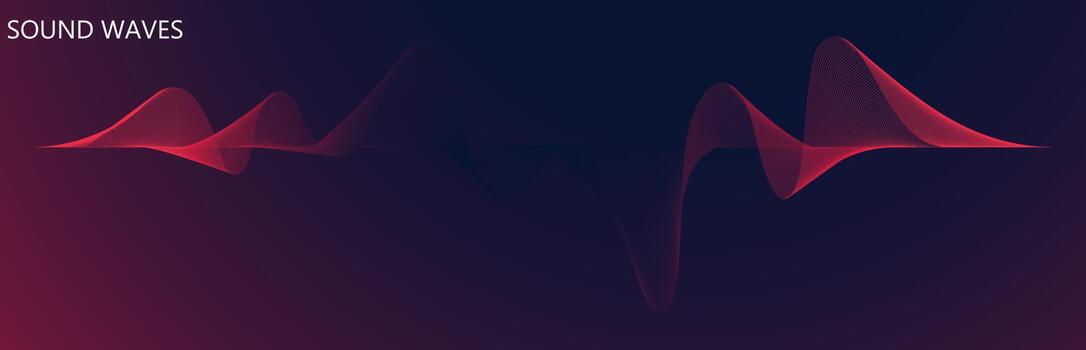 abstract blue wave background. Blue minimal round lines abstract background. Abstract blue wave lines pattern background vector