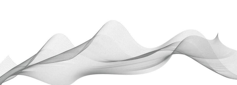 abstract blue wave background. Blue minimal round lines abstract background. Abstract blue wave lines pattern background vector