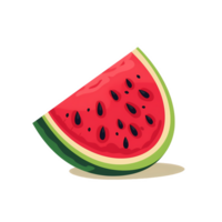 watermeloen clip art illustratie ai generatief png