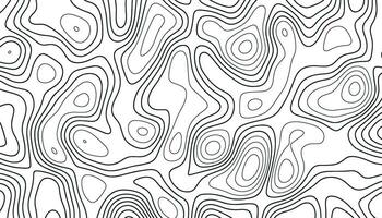 Topographic map patterns, topography line map. Retro outline topographic map. Geographic vintage grid. a black and white drawing of a pattern vector